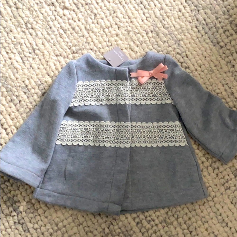 Toddler Tahiti snap button sweater
